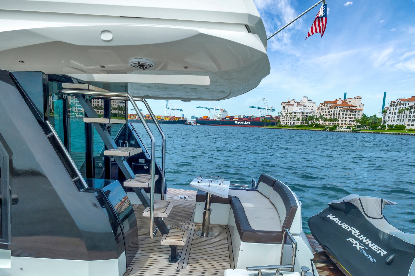 53' Galeon yacht charter Miami photo 3