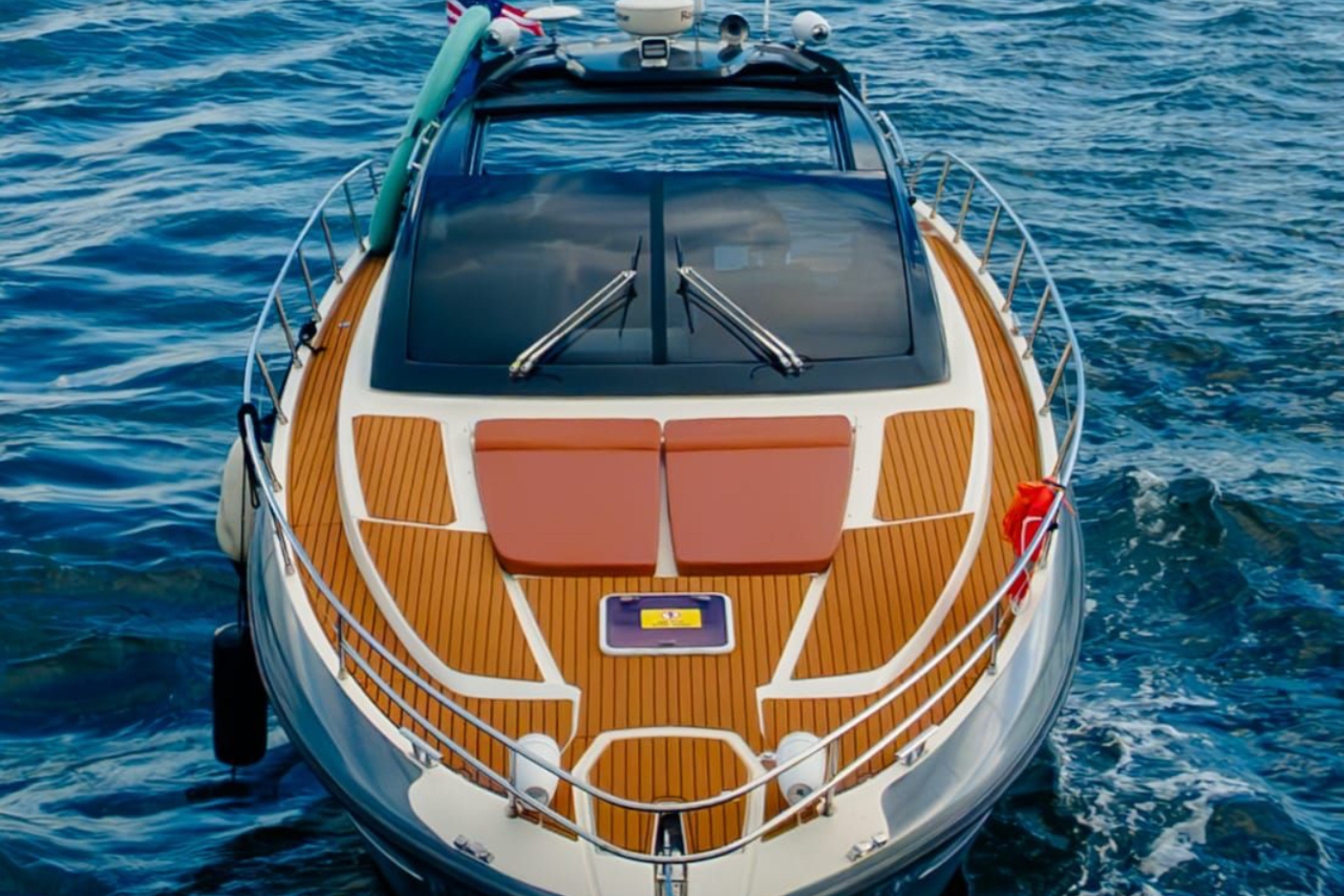 55' Azimut yacht charter Miami photo 4