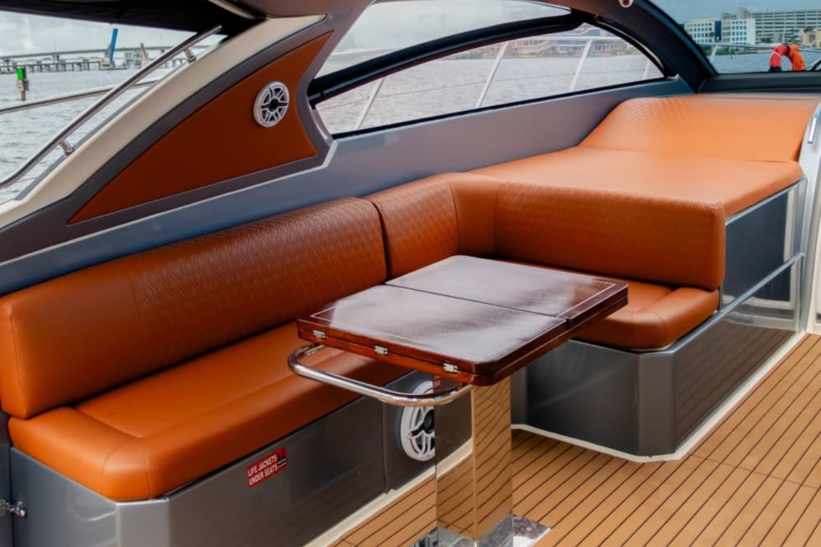 55' Azimut yacht charter Miami photo 5