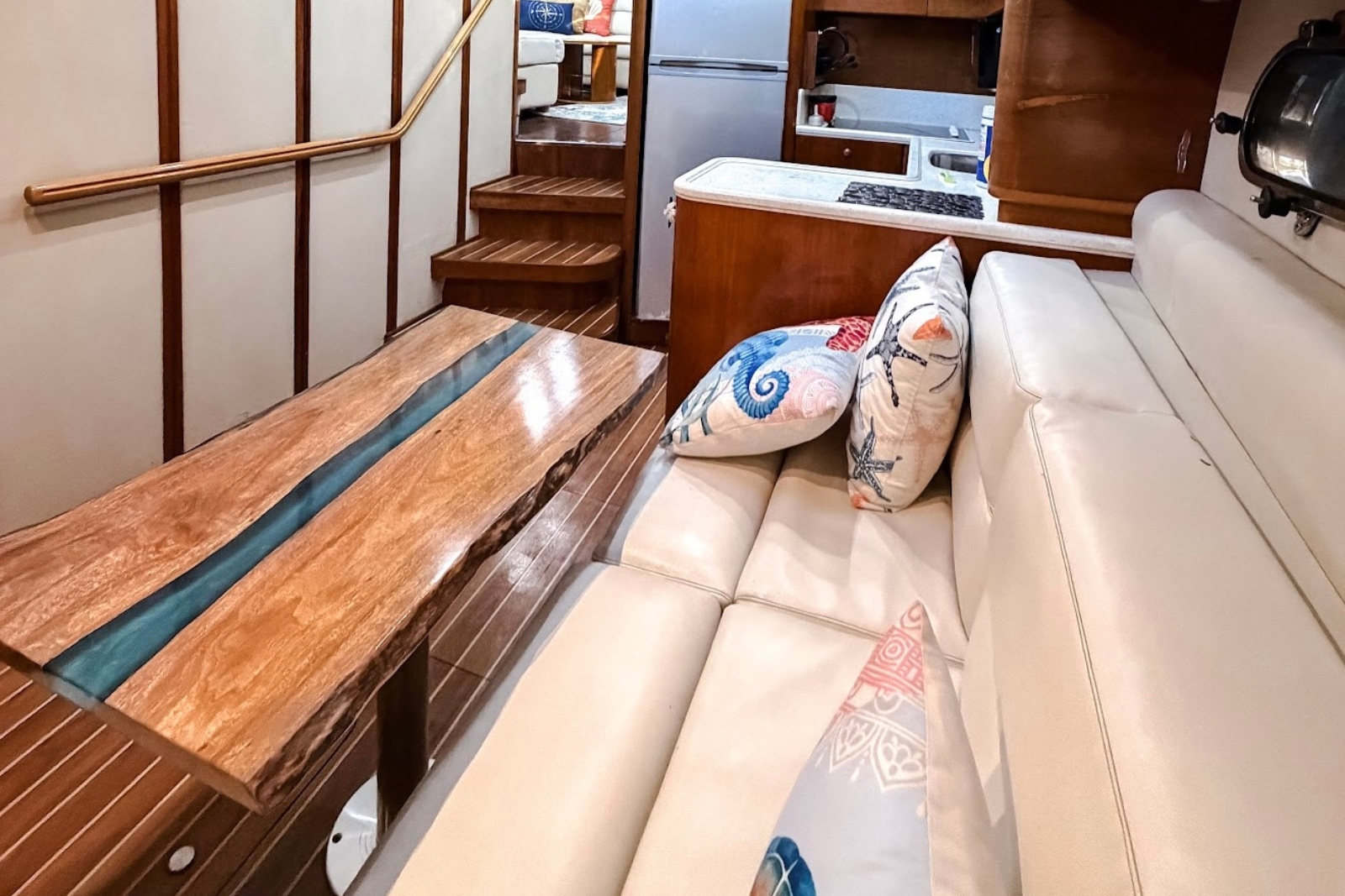 55' Princess yacht charter Miami photo 7