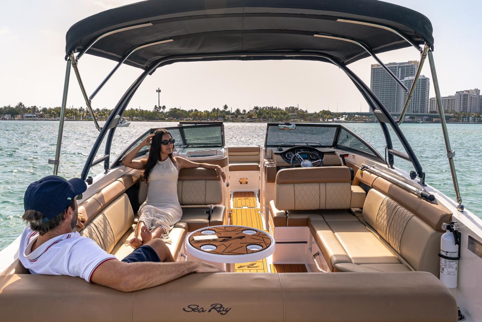 29' Sea Ray yacht charter Miami photo 5
