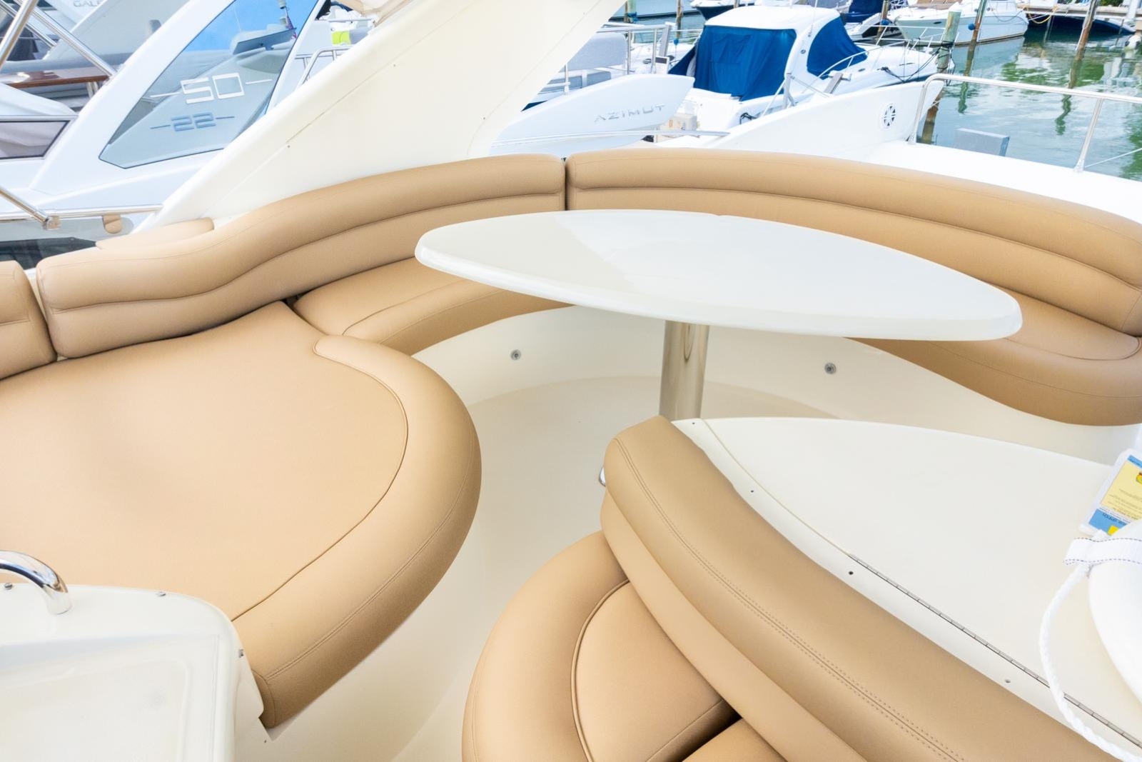 60' Azimut V yacht charter Miami photo 4