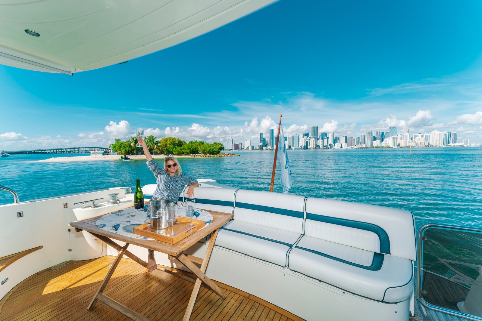 60' Rodman M yacht charter Miami photo 5