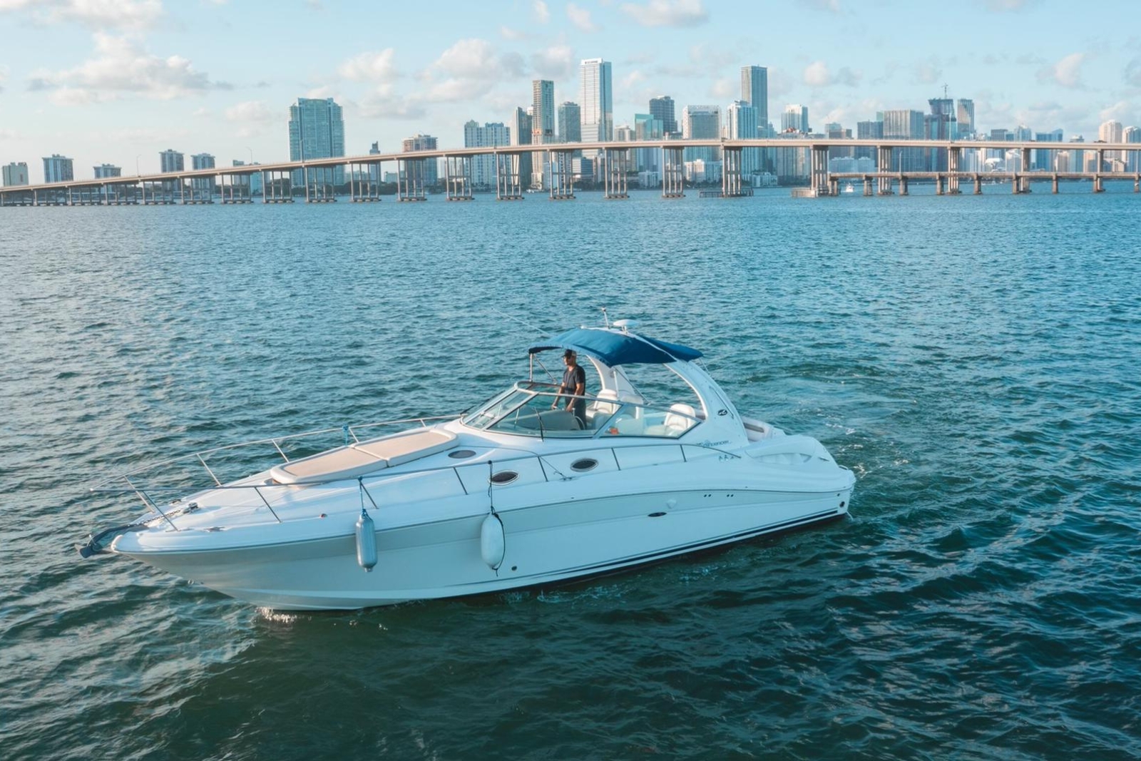 37' Sea Ray yacht charter Miami photo 2