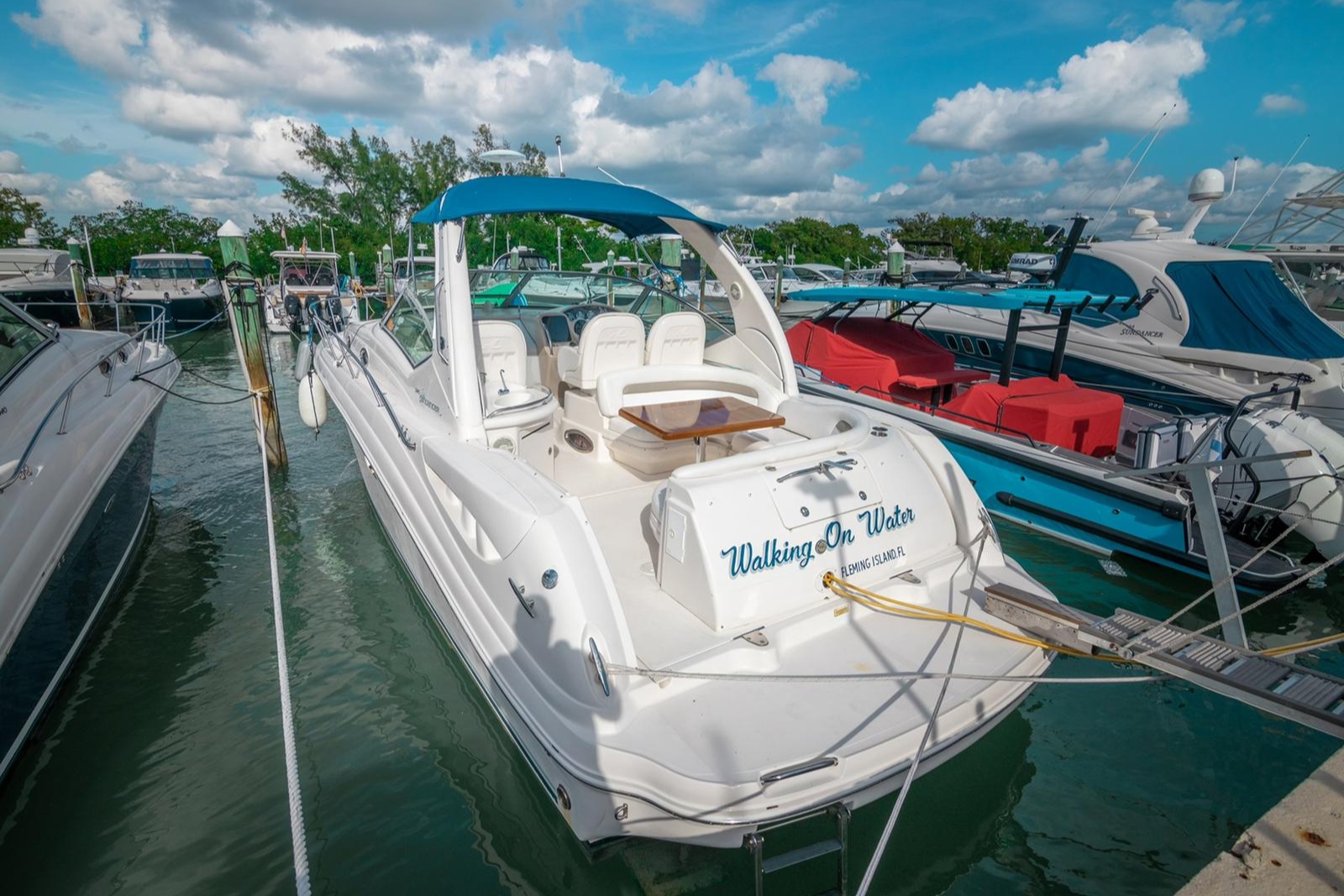37' Sea Ray yacht charter Miami photo 8