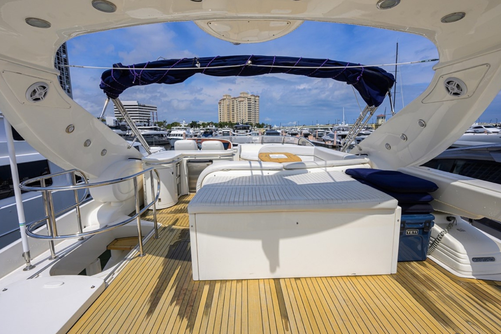 90' Sunseeker yacht charter Miami photo 5