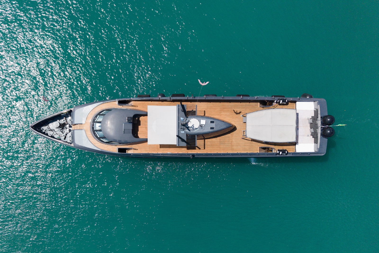 135' Baglietto yacht charter Miami photo 3