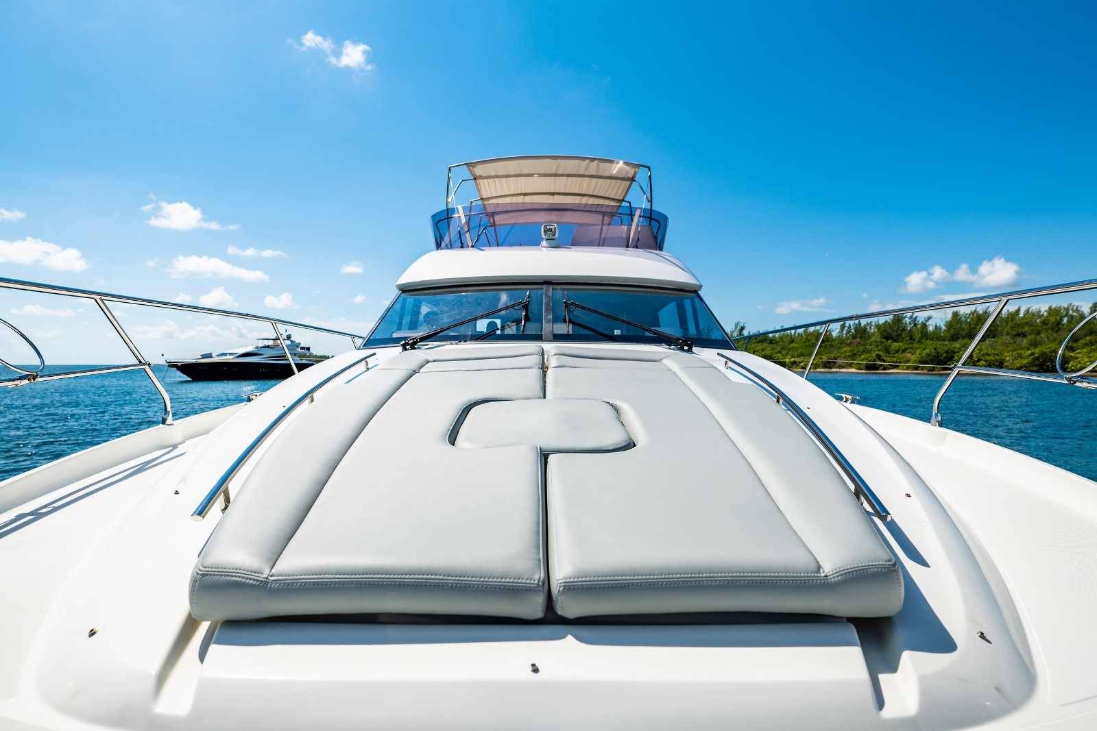 52' Prestige E yacht charter Miami photo 2