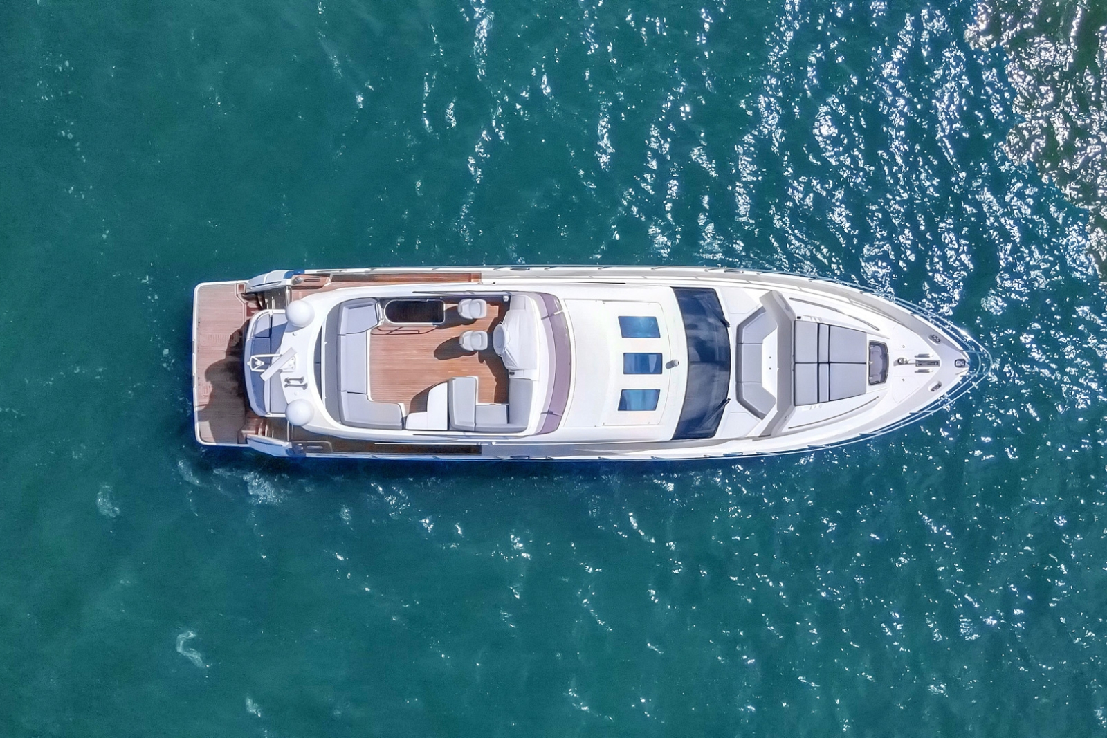 74' Princess yacht charter Miami photo 2