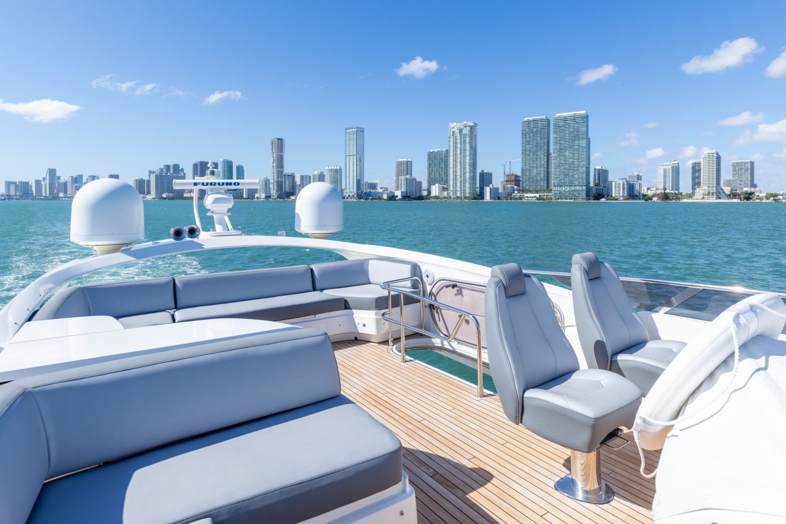 74' Princess yacht charter Miami photo 4