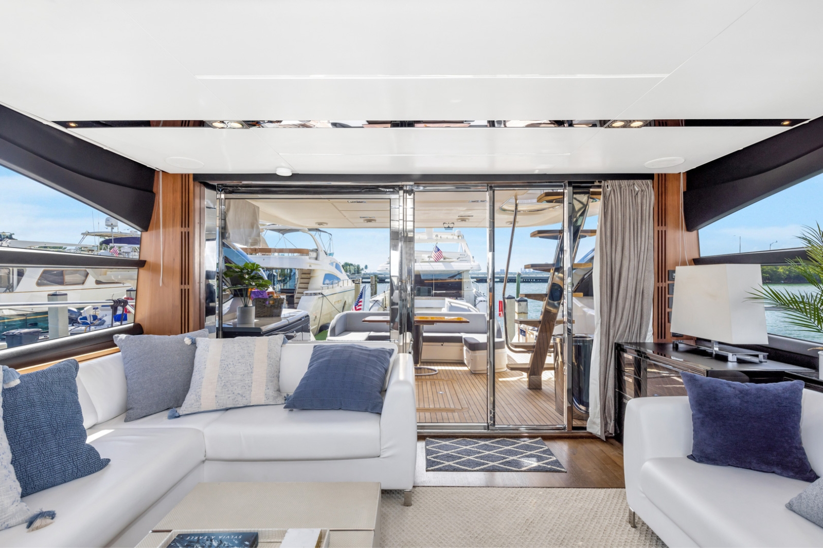 74' Princess yacht charter Miami photo 5