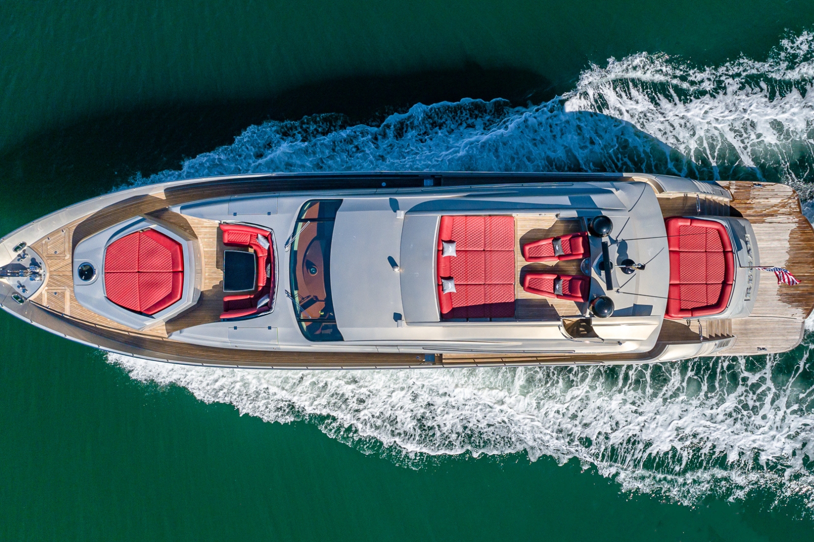 90' Pershing yacht charter Miami photo 4