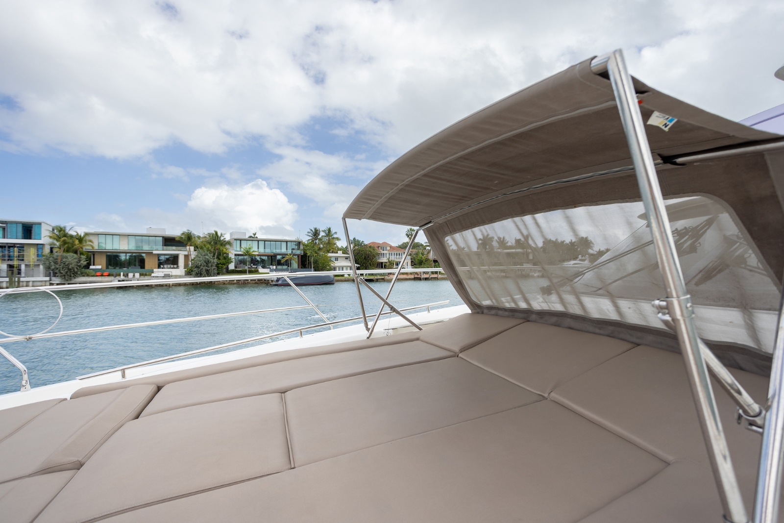 55' Prestige Venetian yacht charter Miami photo 7
