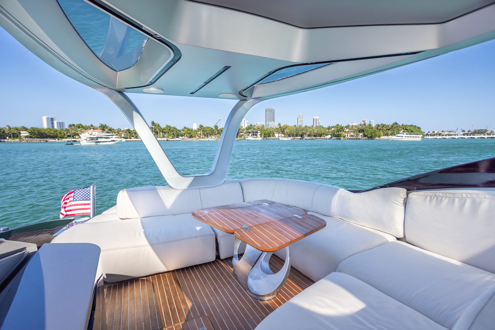 55' Techno yacht charter Miami photo 5