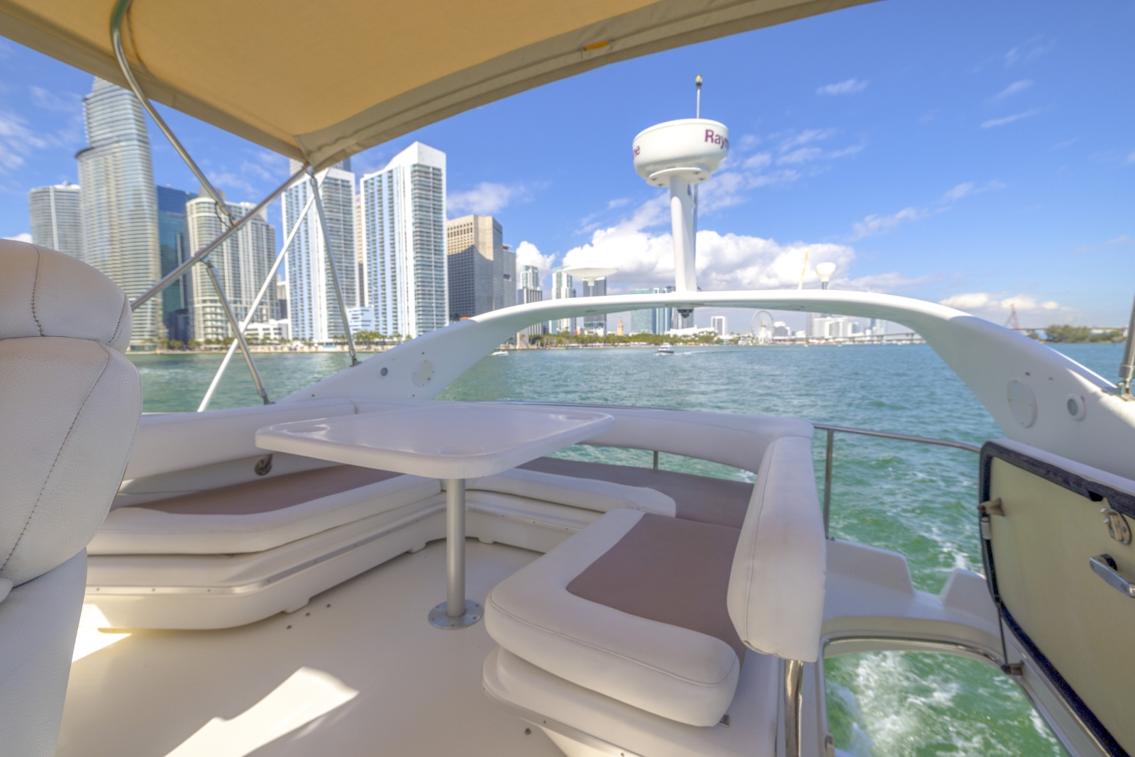 44' Sea Ray yacht charter Miami photo 3