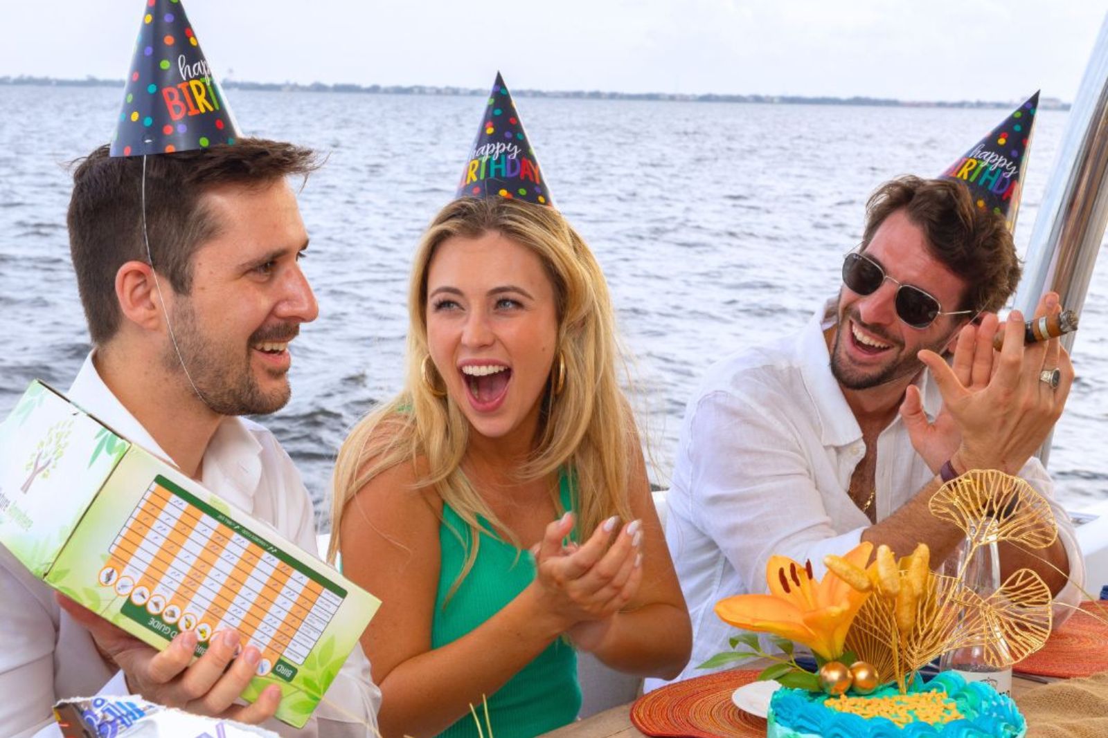 Birthday Yacht Party — Miami yacht charter celebration