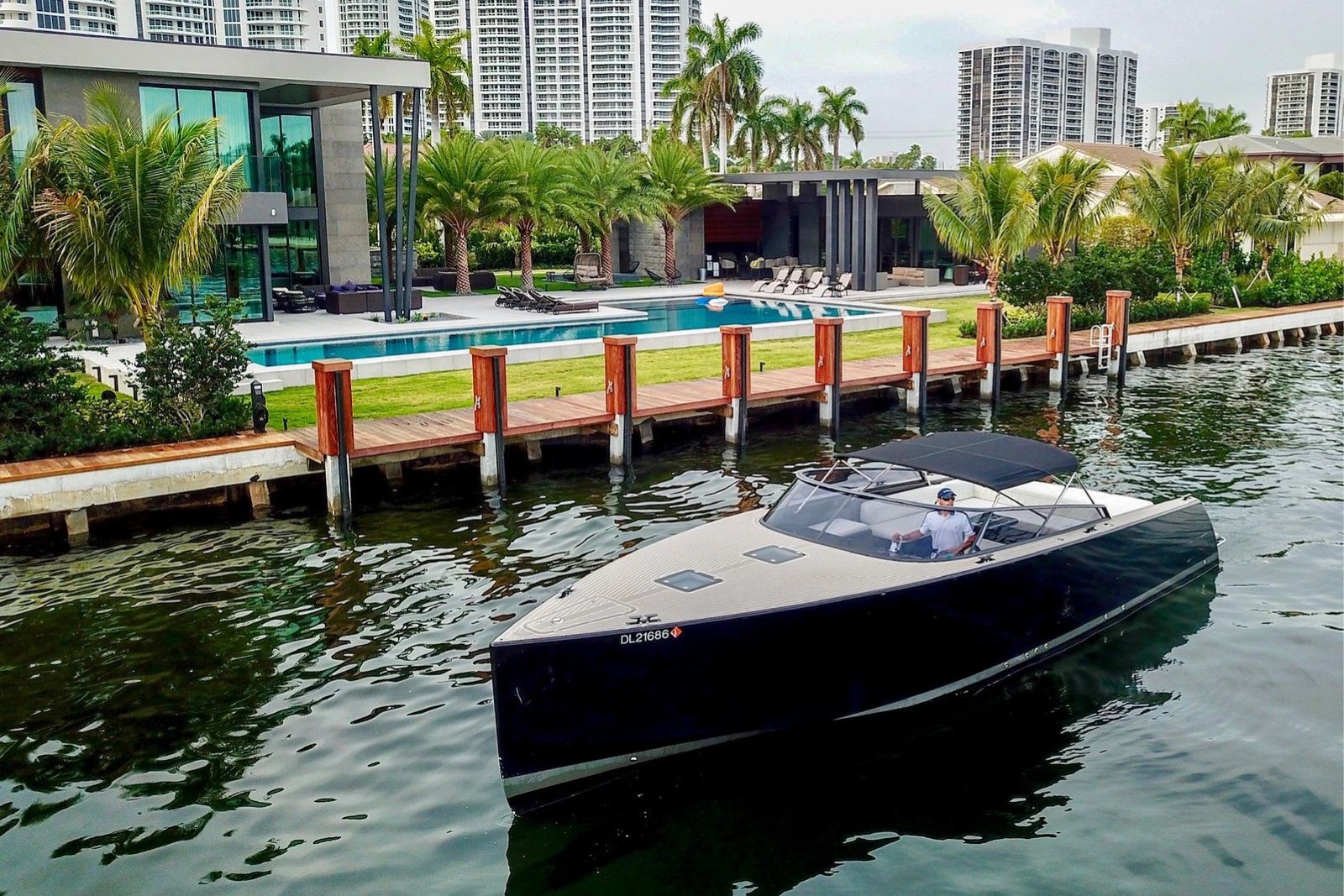 Dock-to-Dock Transfers — luxury tender at Miami waterfront