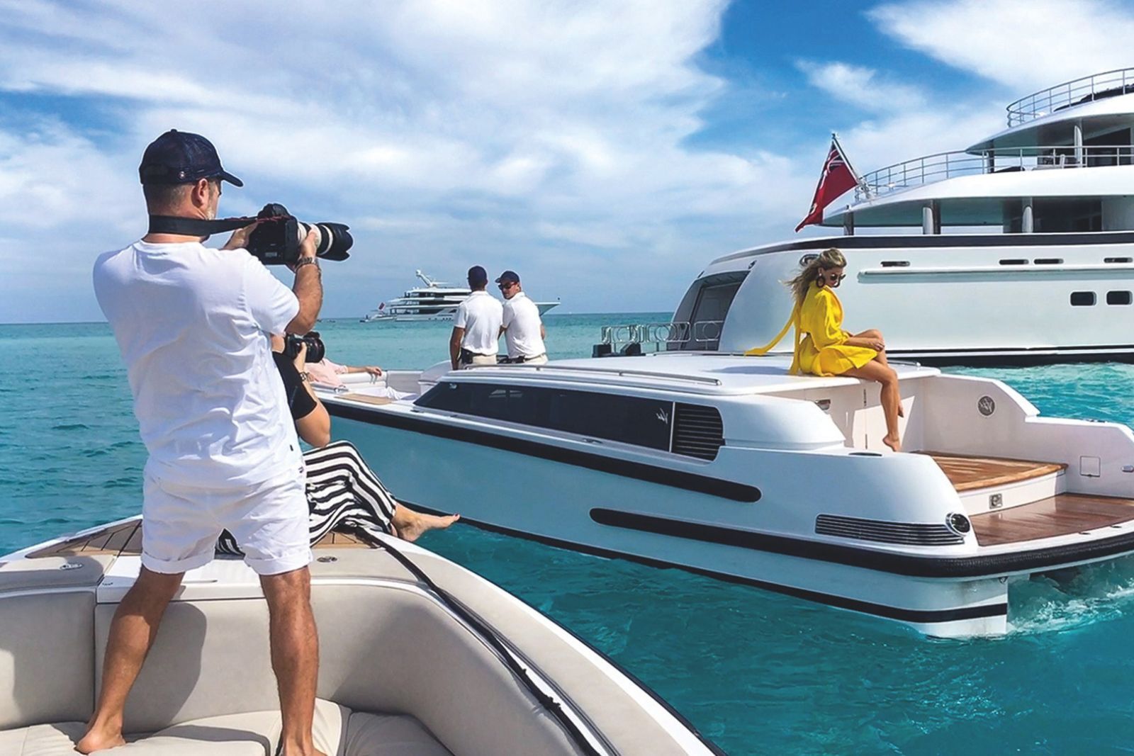 Photo and Video — professional photoshoot on luxury yacht